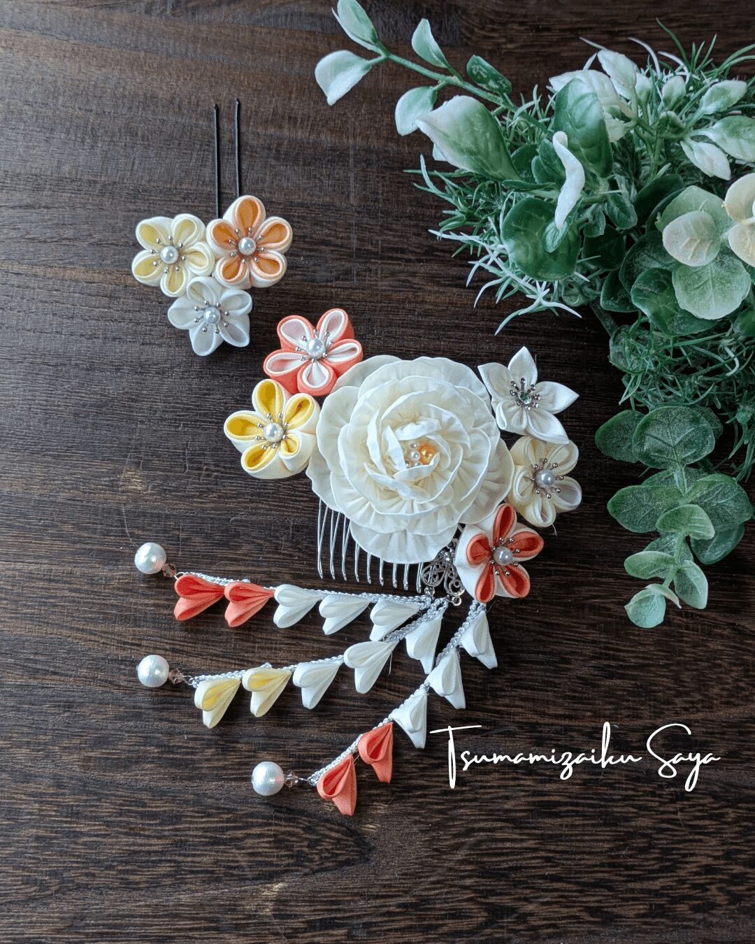 つまみ細工紗彩_作品7