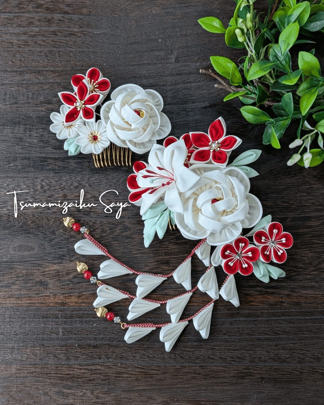 つまみ細工紗彩_作品8