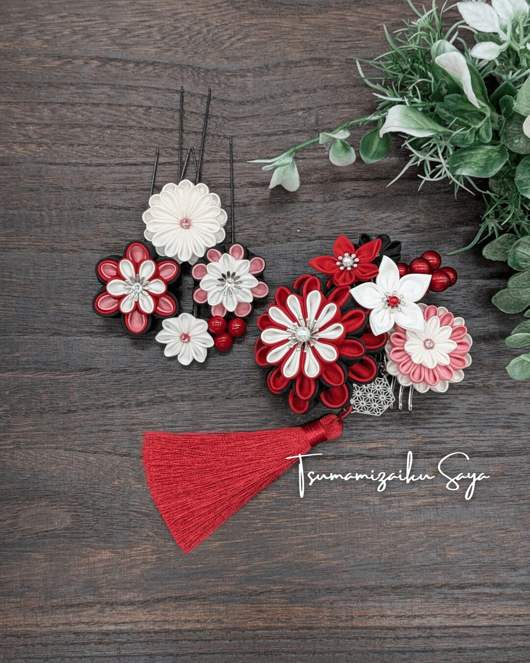 つまみ細工紗彩_作品5