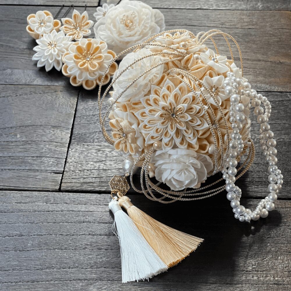 つまみ細工紗彩_作品2